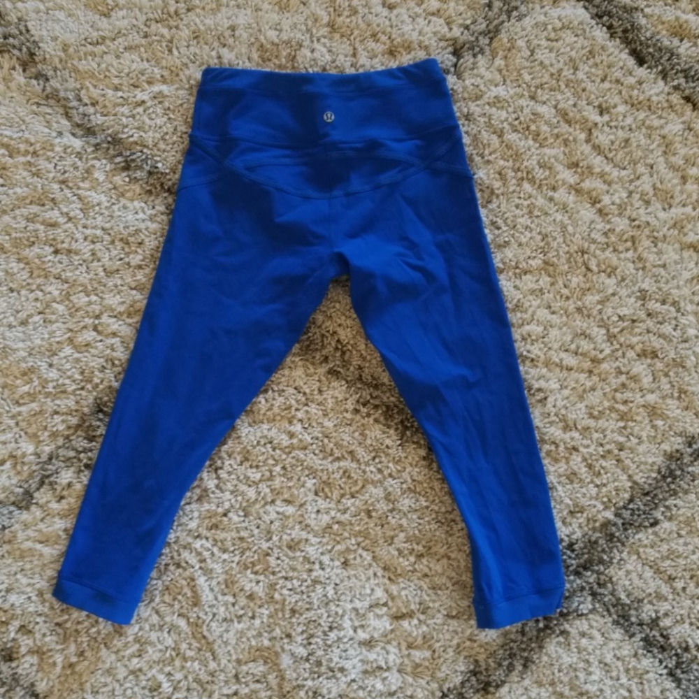 lululemon athletica Blue Leggings